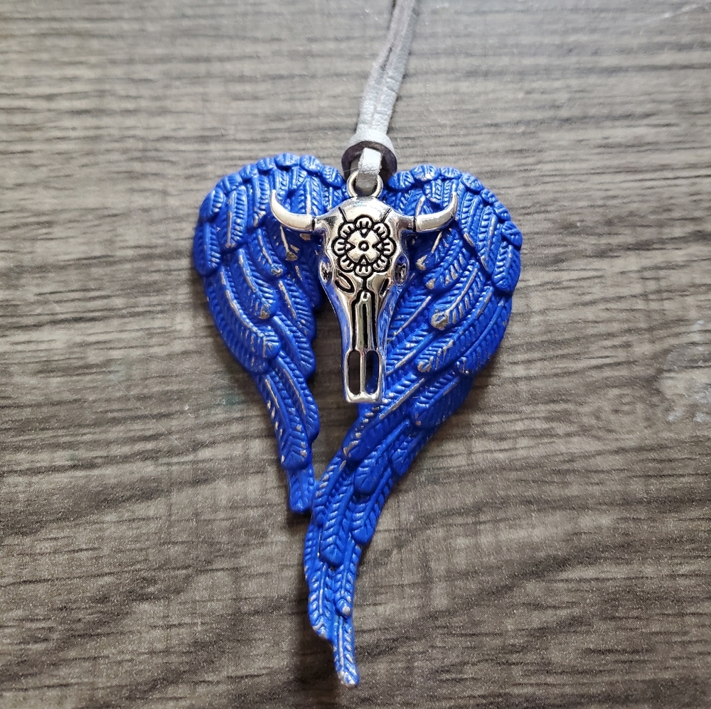 Skull Purse charm Heart Keychain, Keyring, Feather Keychain, Gift Idea f…